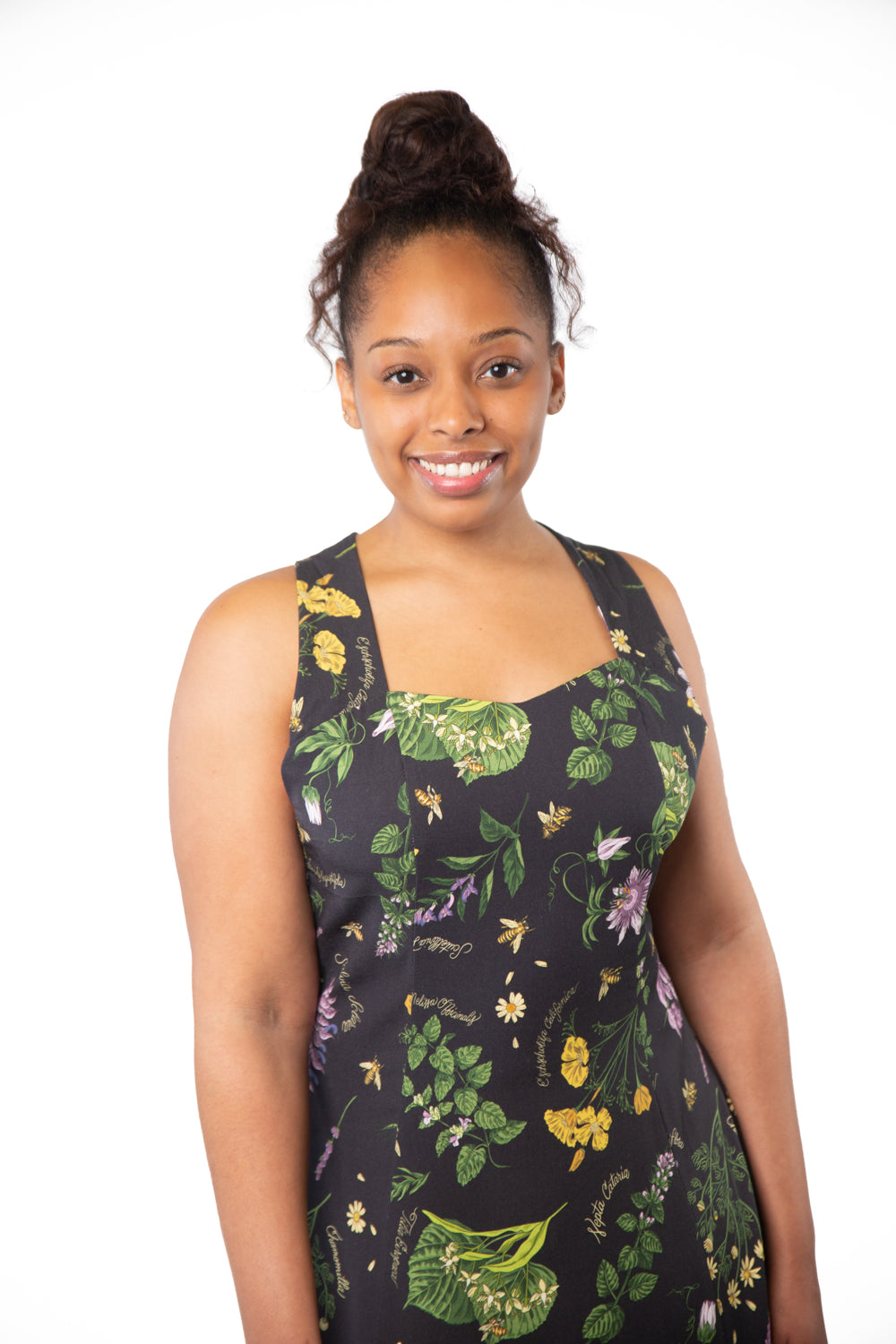 Iris Dress in Ecovero Nervine