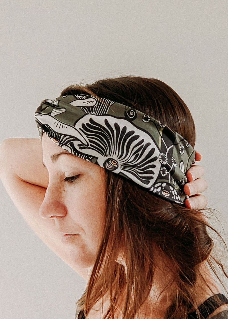 Oh, Fung-Yeah Turban - Basque Green