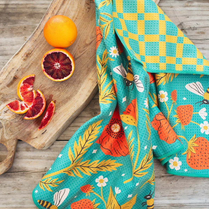 Garden Buzz Kitchen & Tea Towel