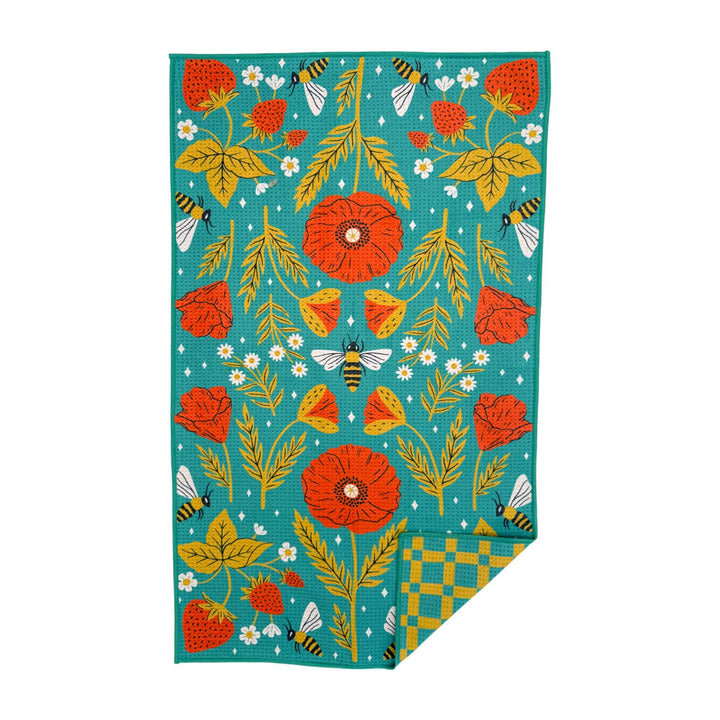 Garden Buzz Kitchen & Tea Towel