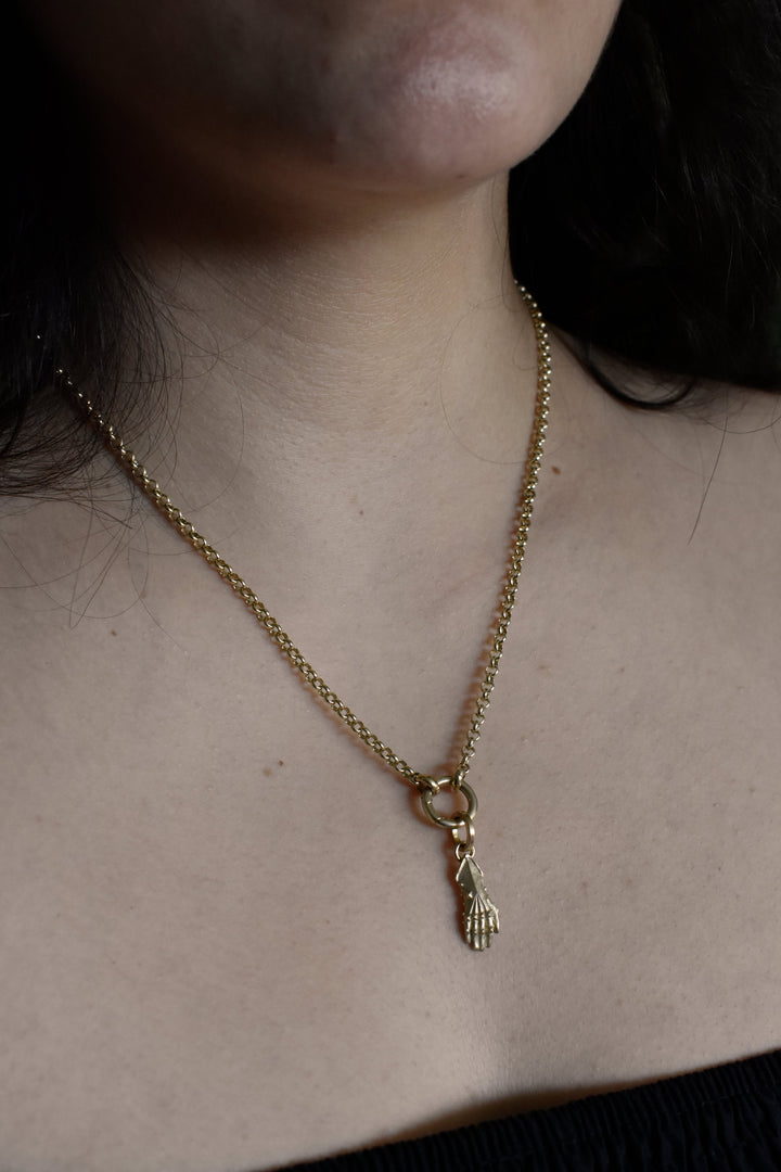 Gauntlet Pendant Charm