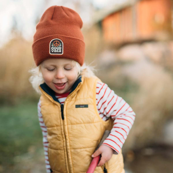 Good Vibes Kids Beanie