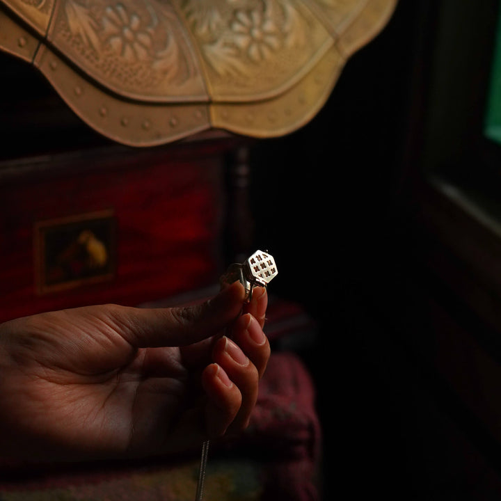 Gramophone Charm with Chain