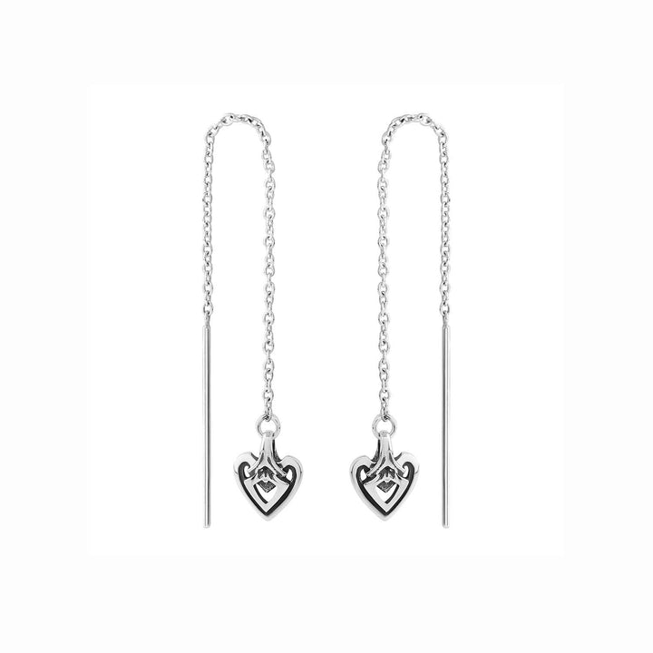 Heart Silver Threaders
