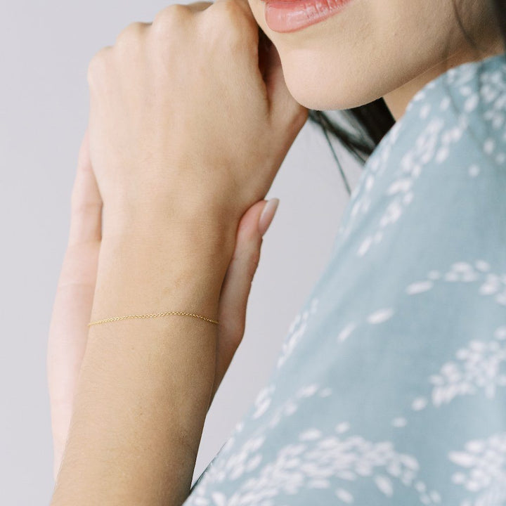 Whisper Thin Chain Bracelet