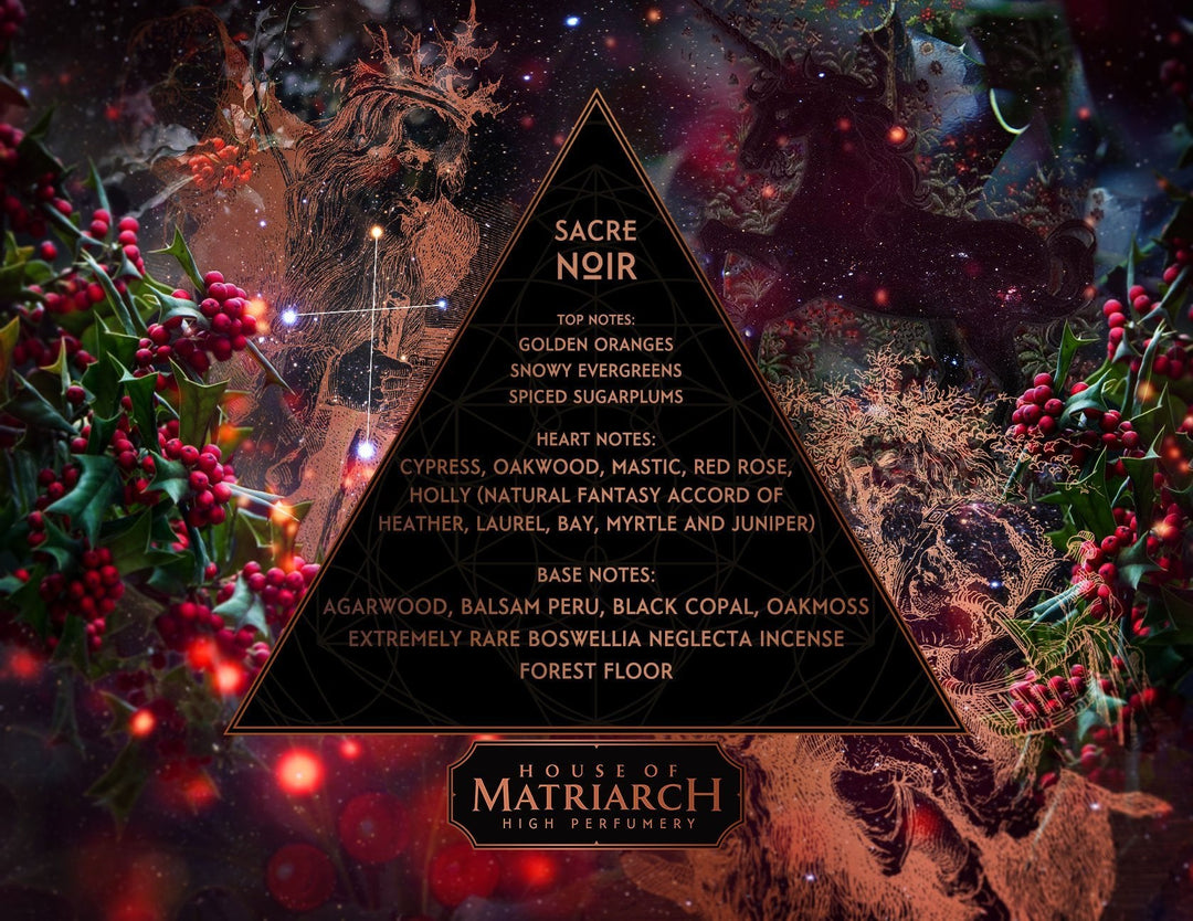 SACRE NOIR - Winter "Holy-Day" High Perfumery