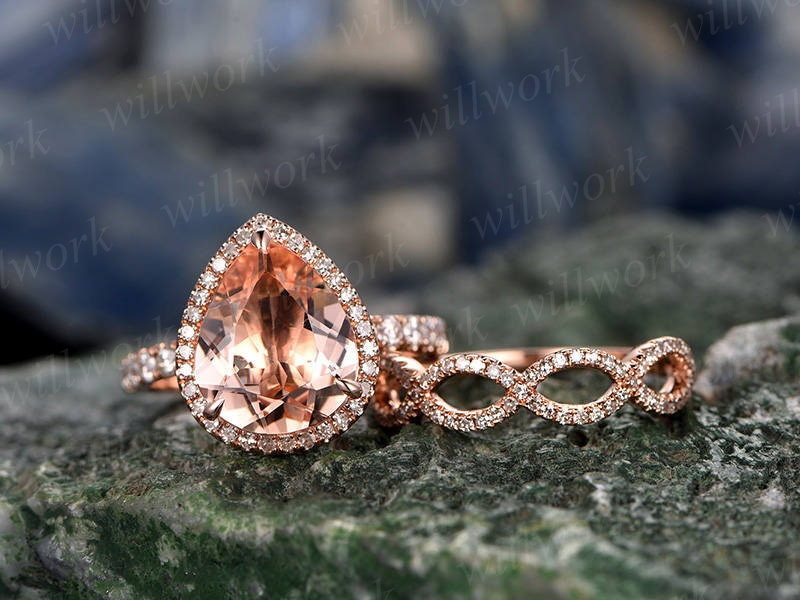 morganite engagement ring
