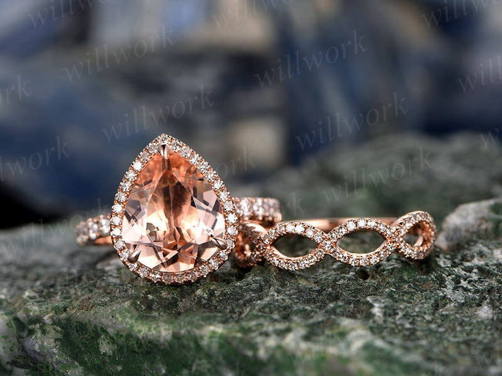 morganite engagement ring