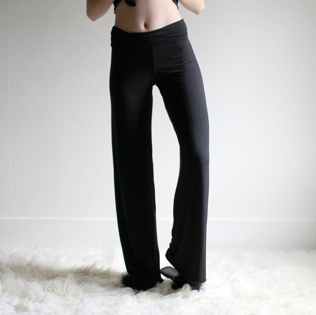 Bamboo Lounge Pants with Foldover Waistband