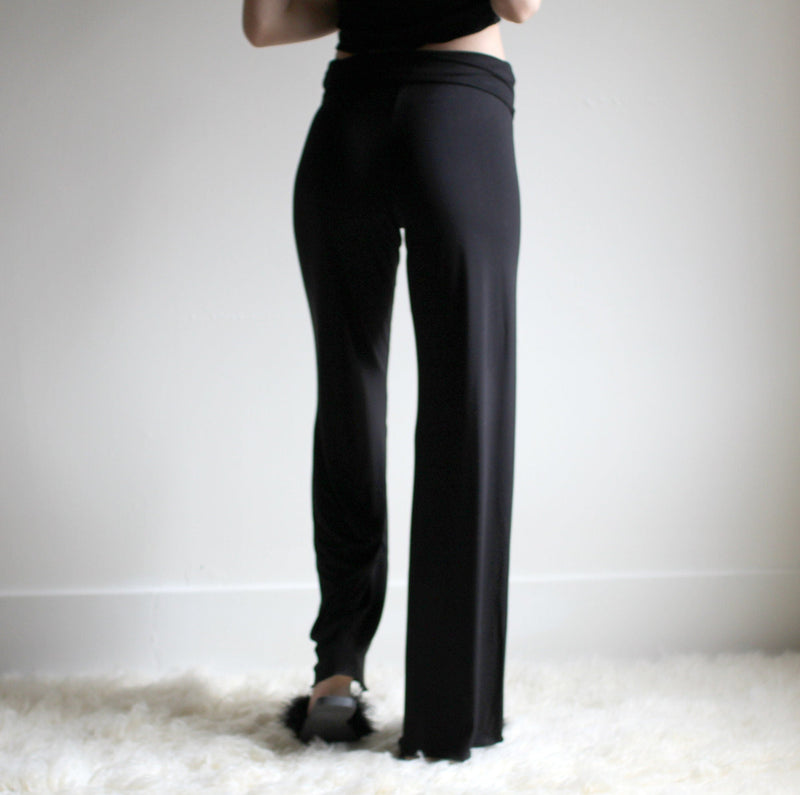 Bamboo Lounge Pants with Foldover Waistband
