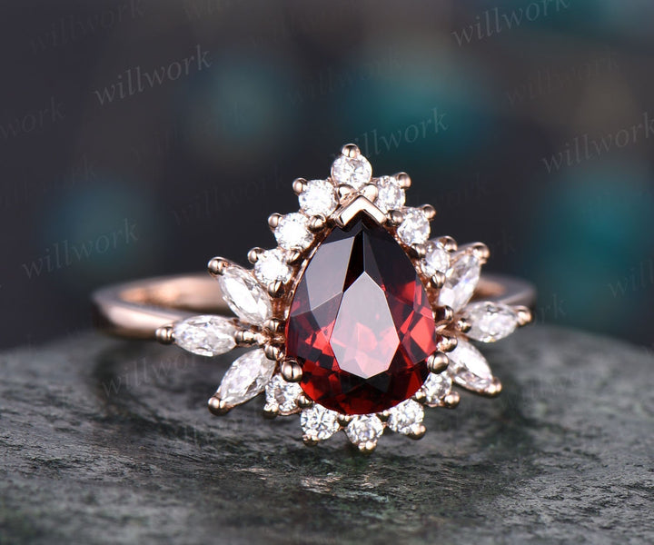 garnet ring