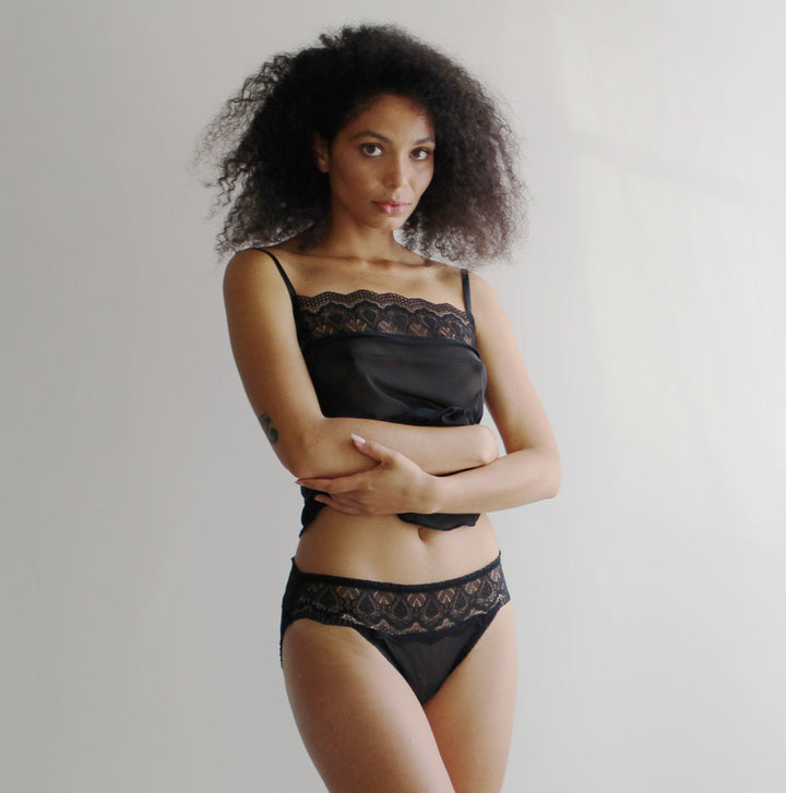 2 Piece Lingerie Set includes babydoll and panties