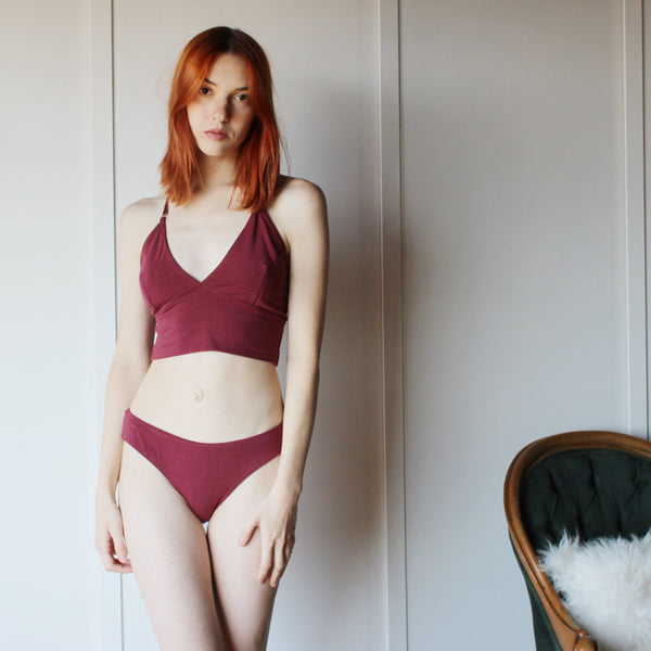 2 Piece Lingerie Set in Tencel and Organic Cotton