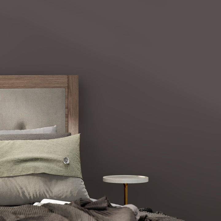 Solid Color Wallpaper Featuring a Rich Davy's Grey - D463