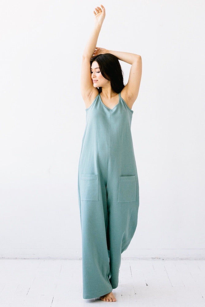 Plush Cotton Overalls