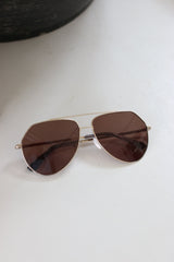 Yacht Gold Aviator Sunglasses