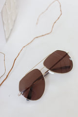 Yacht Gold Aviator Sunglasses