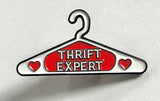 Thrift Expert Enamel Pin