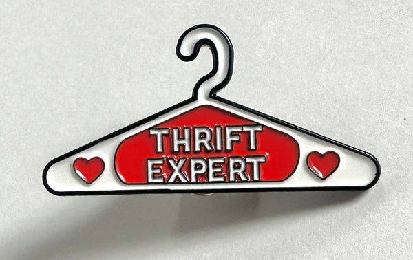 Thrift Expert Enamel Pin