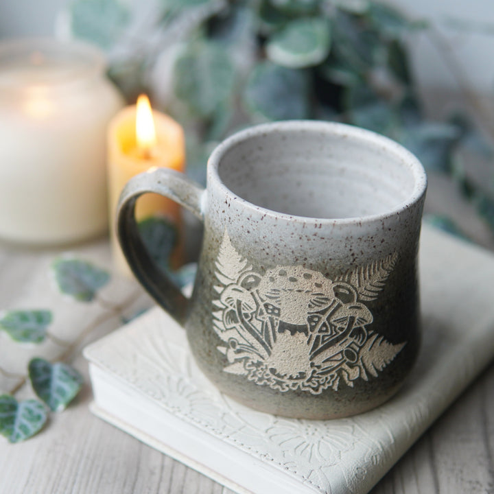 Mushroom Mug - Introvert Collection Handmade Pottery