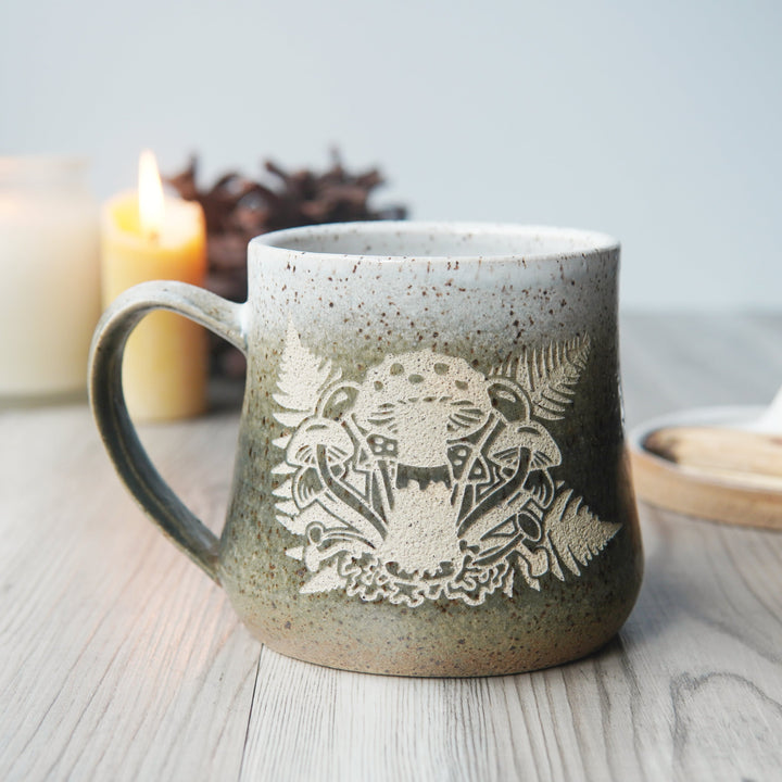 Mushroom Mug - Introvert Collection Handmade Pottery