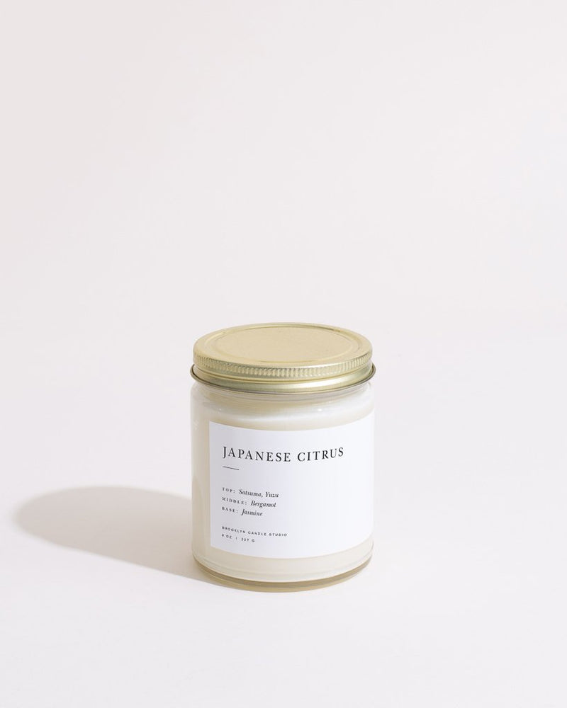 Japanese Citrus Minimalist Candle