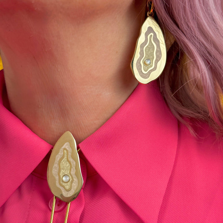 Oyster Earrings