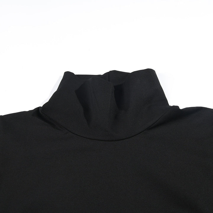Tsyua Drawstring Turtleneck Sweatshirt