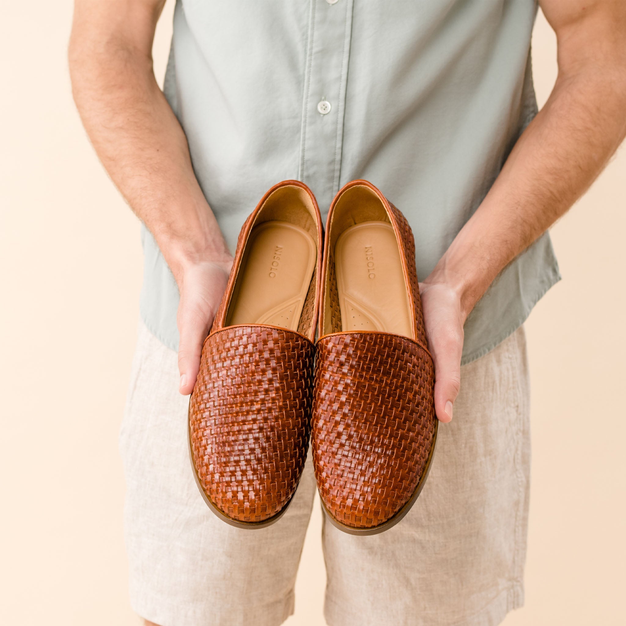 Alejandro Woven Slip On 2.0 Woven Brandy Altar PDX