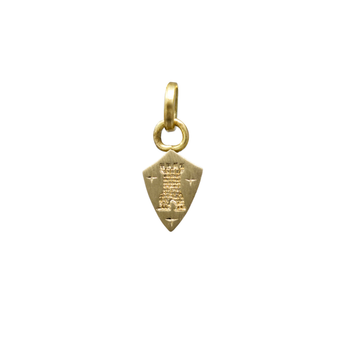 Castle Escutcheon Necklace