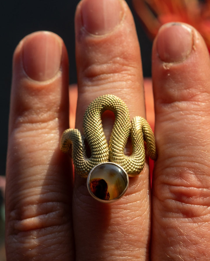 MONTANA AGATE OUROBOROS