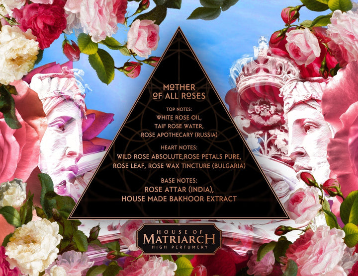 MOTHER OF ALL ROSES - Natural Rose Soliflore Perfume