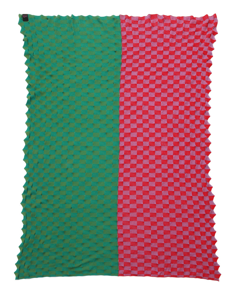 Spiky Checker Blanket