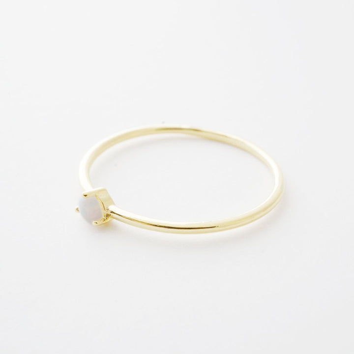 Opal Orb Ring
