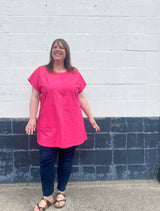 'Toon Tunic - Hot Pink