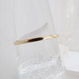 Classic Stacking Ring, 14k Gold