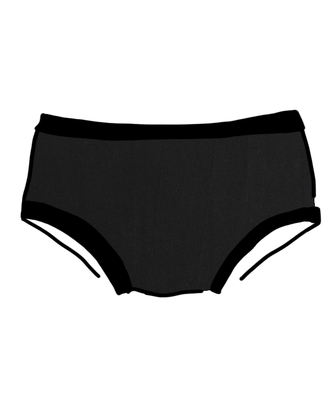 Hipster Plain Black