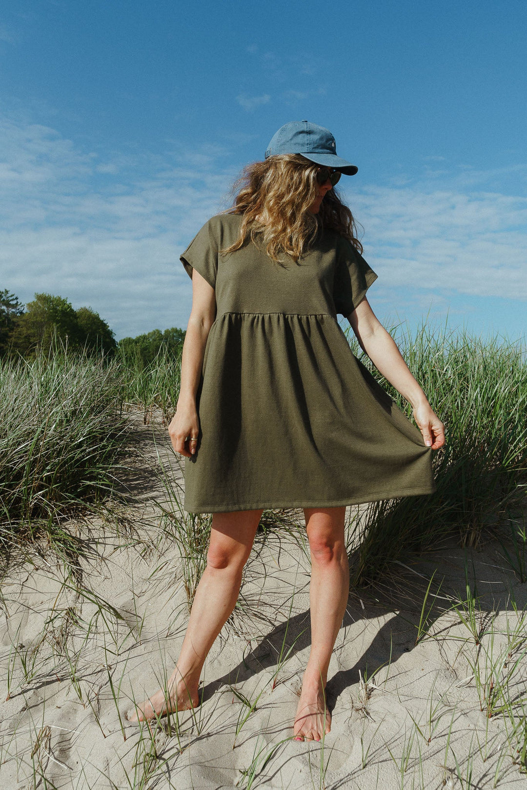 Porch Dress (Updated) in Patina
