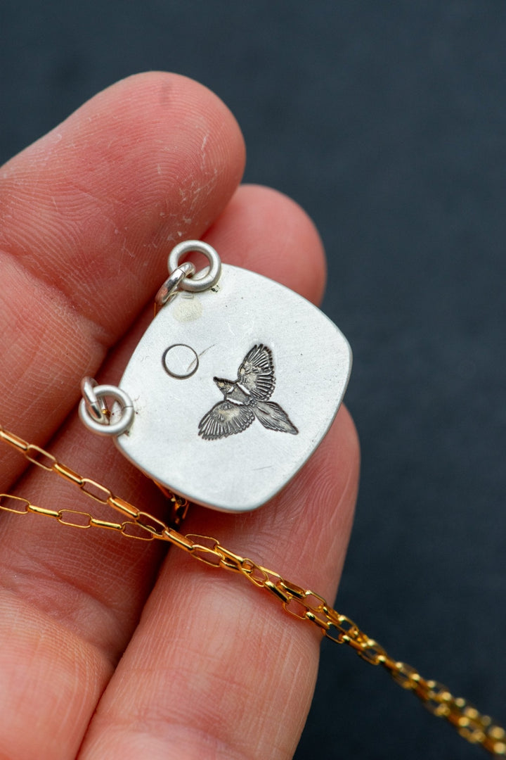 RAINBOW BRIGHT AQUAMARINE NECKLACE