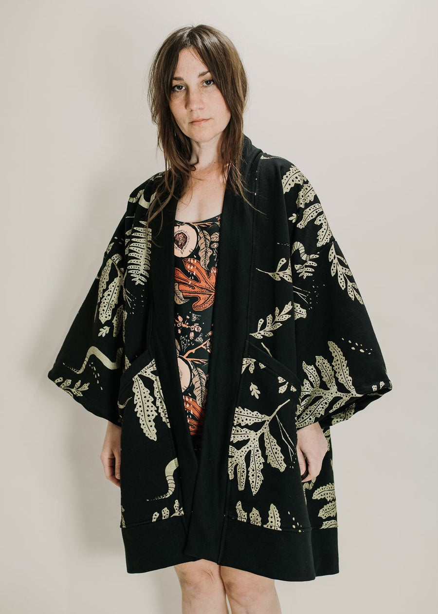 Heirloom Collection - The Tapestry Robe - in Metallic Gold – Altar PDX