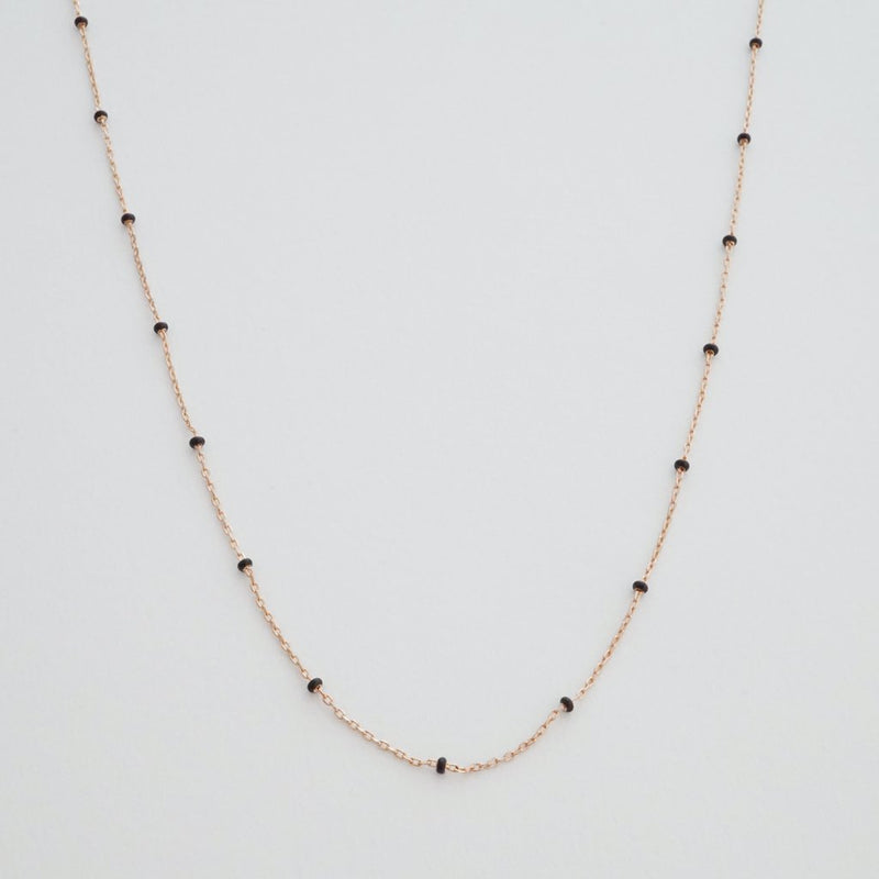 Mary Beaded Chain Necklace
