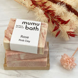 Rose Pink Clay Soap