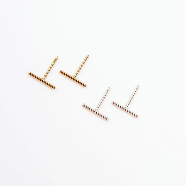 Shiny Bar Studs