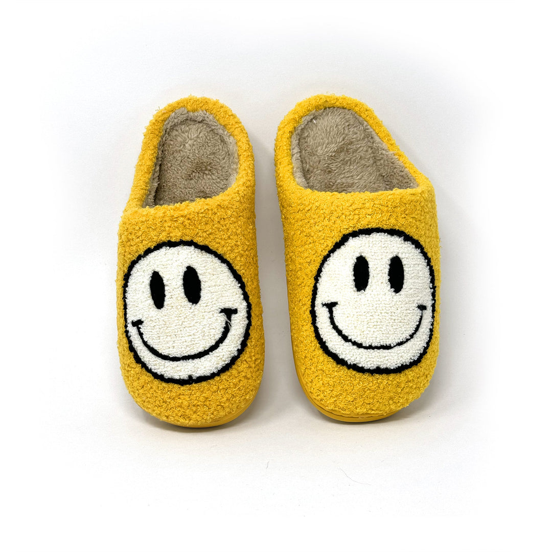 Smiley Face Slippers