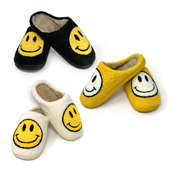 Smiley Face Slippers