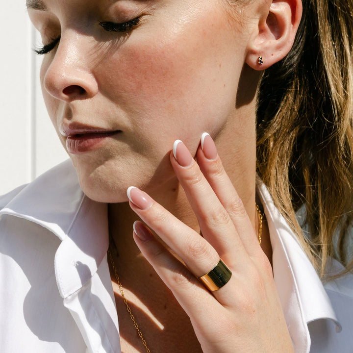 Sunset Crystal Studs