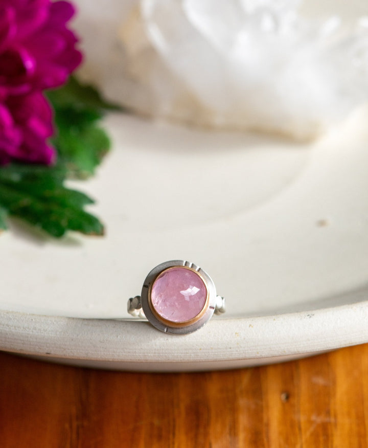 SWEETHEART MORGANITE RING
