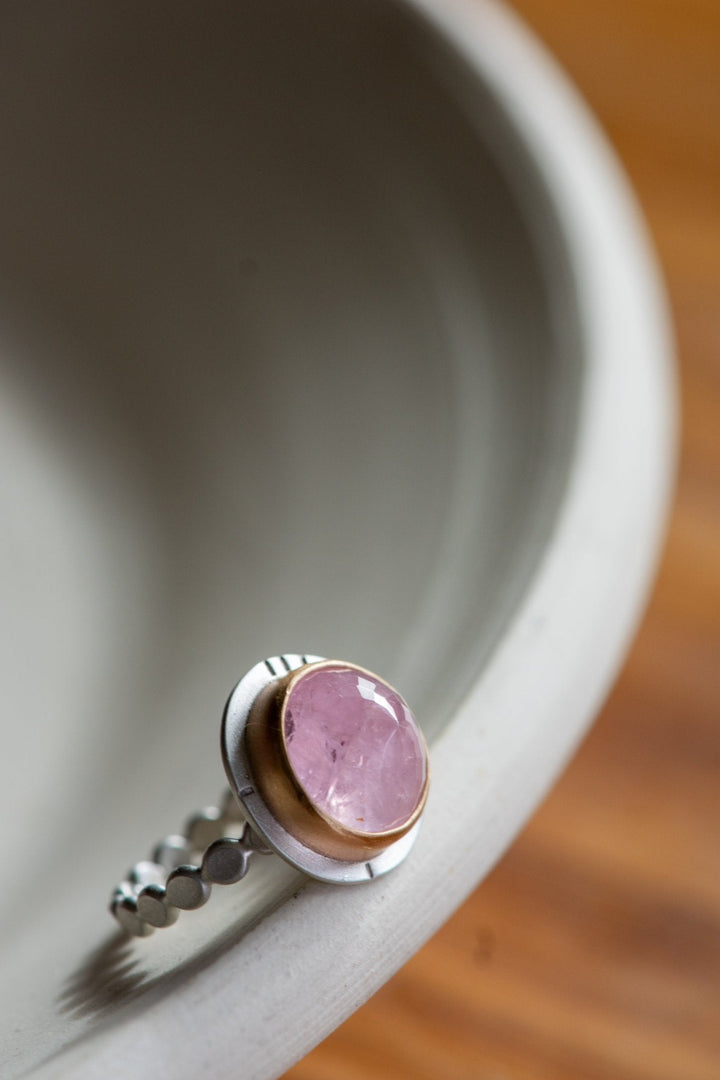 SWEETHEART MORGANITE RING