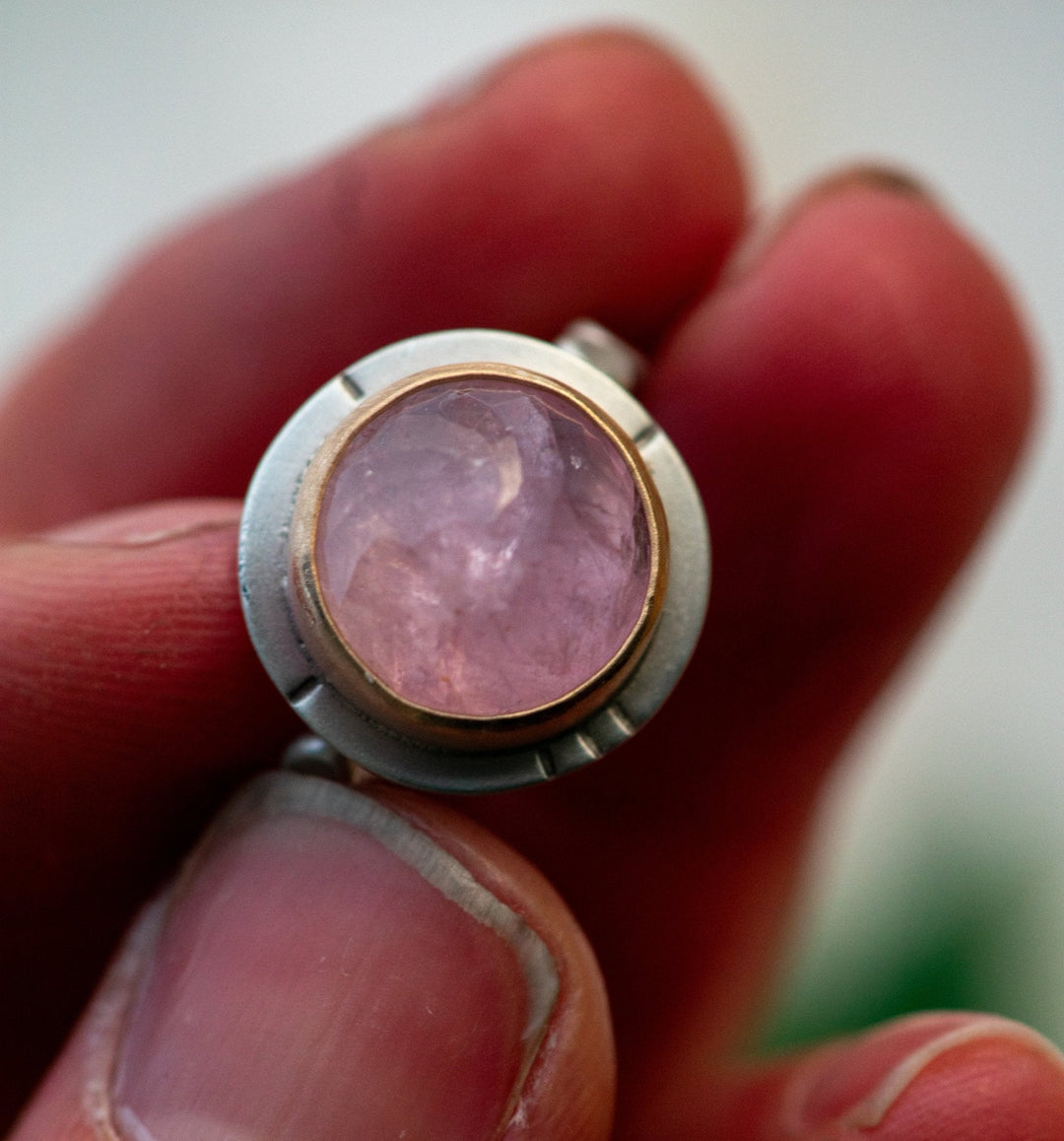 SWEETHEART MORGANITE RING