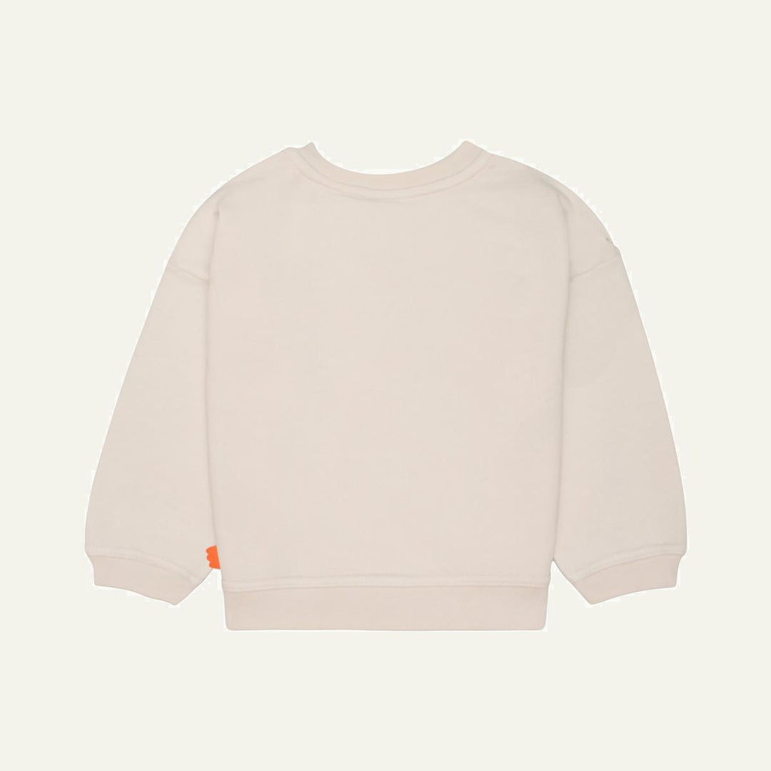 Recycled Cotton Pockets Kid Sweatshirt - Natural